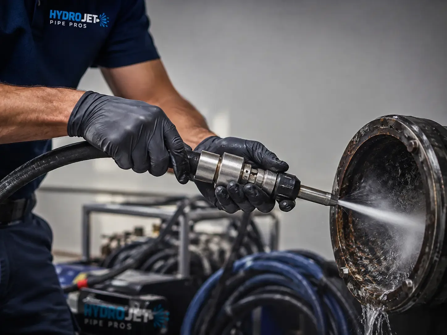 Hydro Jet Pipe Descaling in Energy, TX